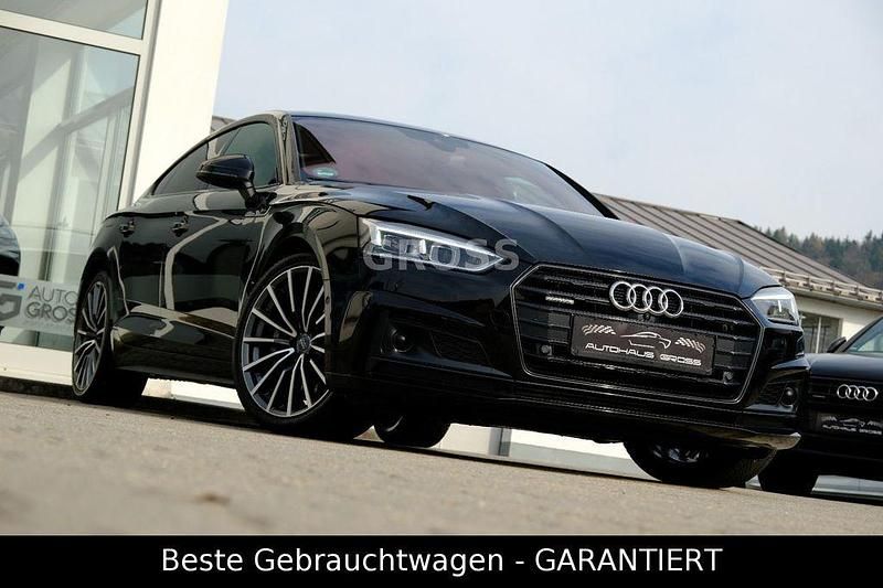 Gebraucht Audi A5 Sportback S-Line 252 PS (185 kW) 2017 Schwarz Kleinwagen