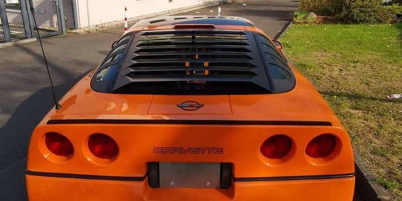 Gebraucht Chevrolet Corvette C4 241 PS (177 kW) 1984 Orange Cabrio