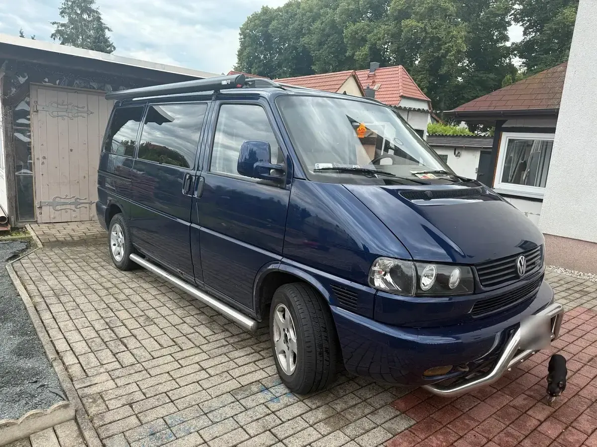 Gebraucht VW Multivan 102 PS (75 kW) 1999 Blau Van / Kleinbus
