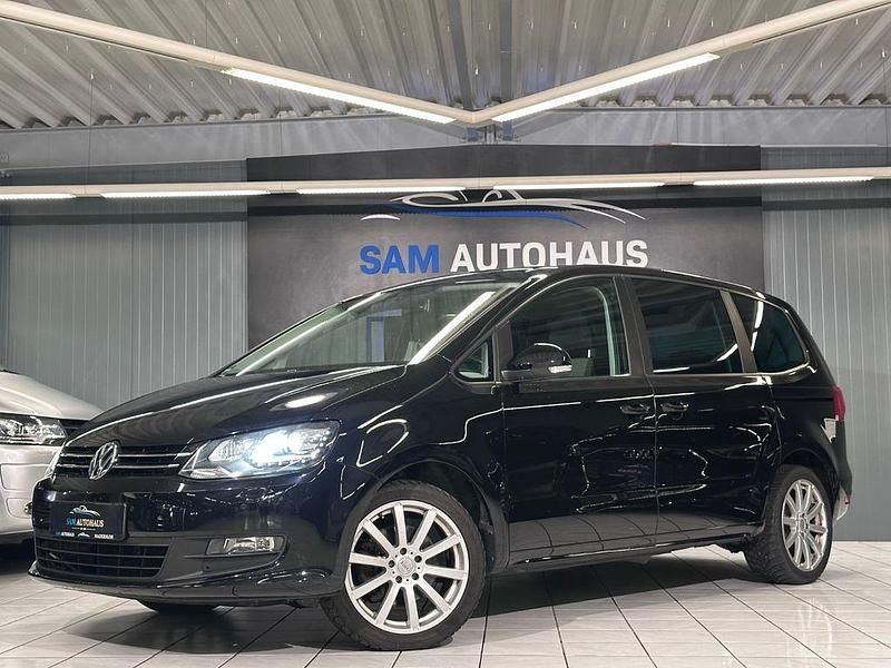 Gebraucht VW Sharan Trendline 150 PS (110 kW) 2012 Schwarz Van / Kleinbus