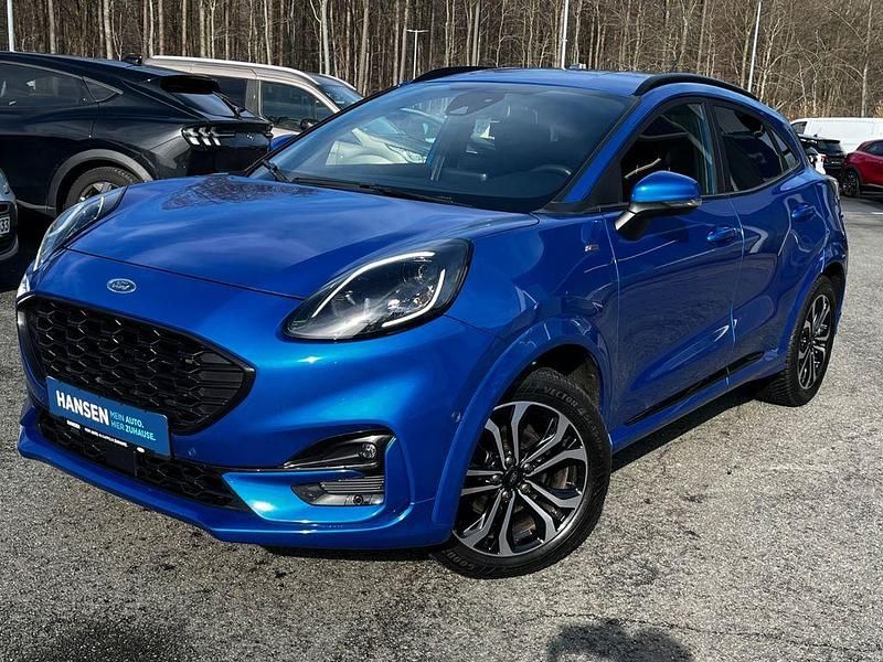Gebraucht Ford Puma ST-Line 125 PS (91 kW) 2021 Blau SUV