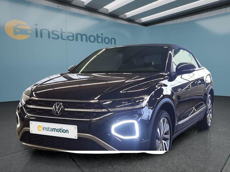 Schwarz Gebraucht 2025 VW T-Roc Cabriolet Cabrio | 30.199 € (Fairer Preis) - Bild 1/4