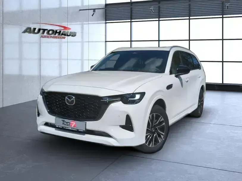 Gebraucht Mazda CX-80 Homura-Line 328 PS (241 kW) 2025 Arctic white (metallic) SUV