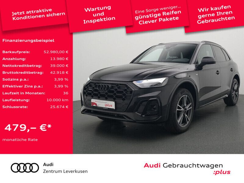 Mythosschwarz Gebraucht 2024 Audi Q5 Business SUV | 52.980 € (Teuer) - Bild 1/4