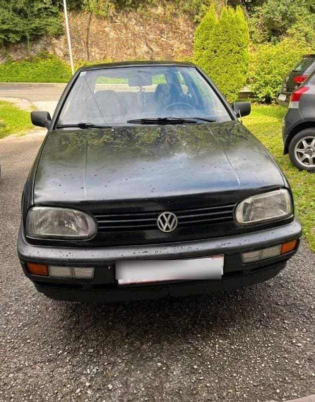 Schwarz Gebraucht 1992 VW Golf III Kleinwagen | 1.000 € - Bild 1/4