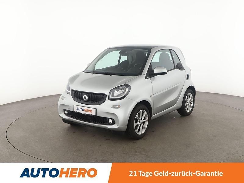 Silber Gebraucht 2018 Smart ForTwo Coupé Basis Kleinwagen | 14.090 € (Etwas zu teuer) - Bild 1/3