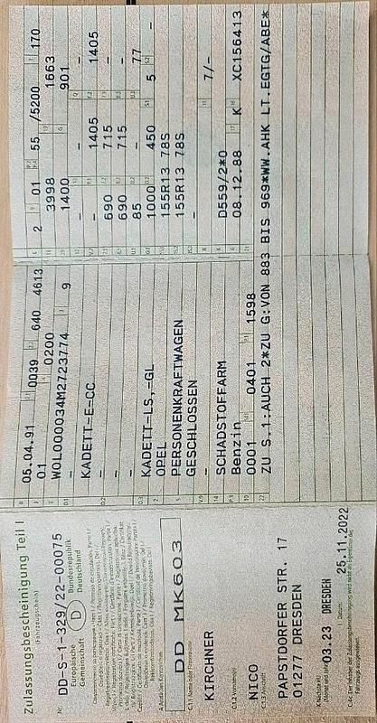 Gebraucht Opel Kadett 75 PS (55 kW) 1991 Silber Kleinwagen