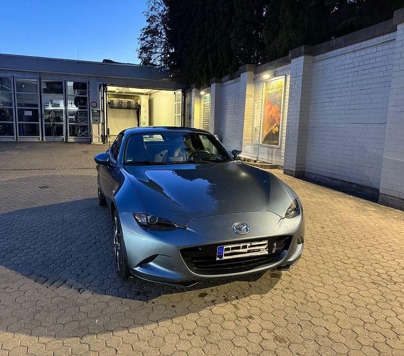 Usata Mazda MX5 160 CV (117 kW) 2017 Blu Cabrio