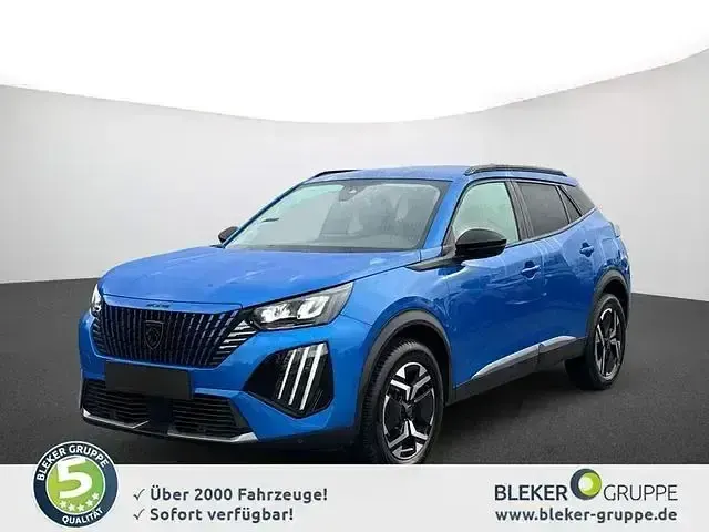 Gebraucht Peugeot 2008 Allure 131 PS (96 kW) 2023 Blau/typ aussenverkleidung metallic drei schichten perlmutt SUV