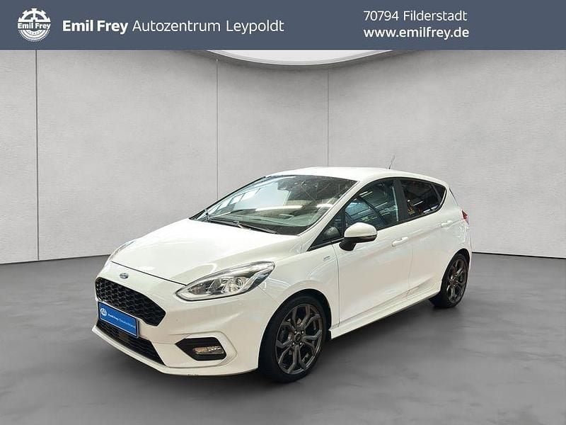 Weiß Gebraucht 2017 Ford Fiesta ST-Line Limousine | 9.490 € (Fairer Preis) - Bild 1/4