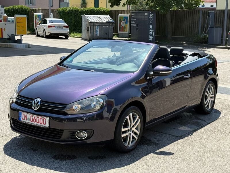 Violett Gebraucht 2012 VW Golf Cabriolet Basis Cabrio | 5.500 € (Guter Preis) - Bild 1/4