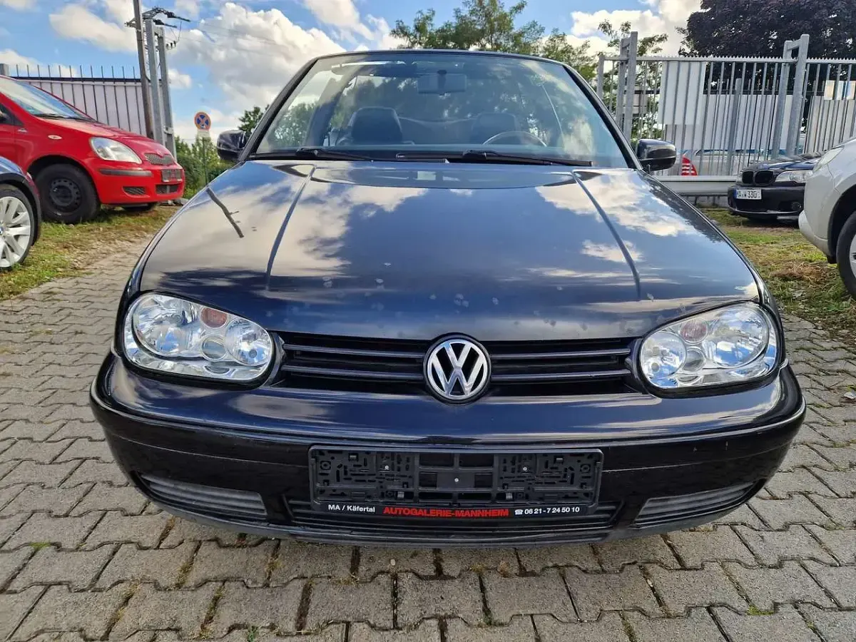 Gebraucht VW Golf Sportline 116 PS (85 kW) 2001 Schwarz Cabrio