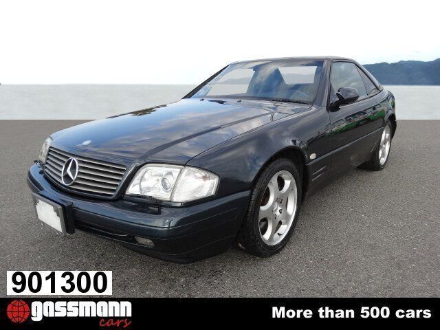 Schwarz Gebraucht 2000 Mercedes SL320 Cabrio | 25.585 € (Superpreis) - Bild 1/4
