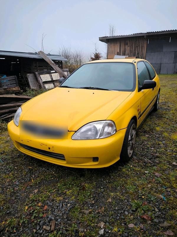 Gebraucht Honda Civic 90 PS (66 kW) 2001 Gelb Kleinwagen