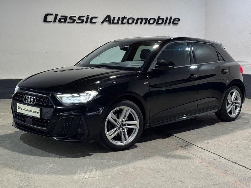 Schwarz Gebraucht 2023 Audi A1 Sportback S-Line Kleinwagen | 20.900 € (Guter Preis) - Bild 1/4