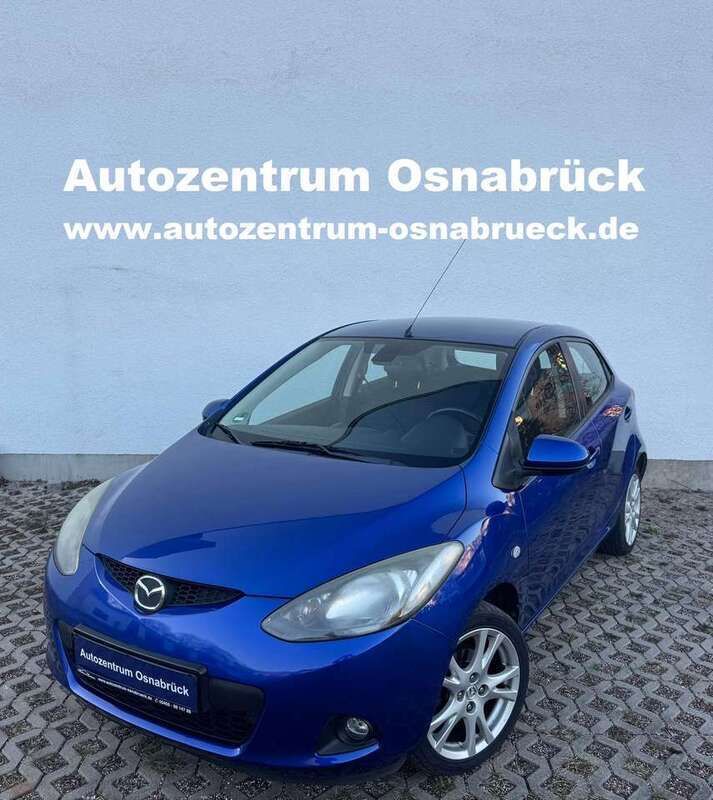 Blau Gebraucht 2007 Mazda 2 Independence Kleinwagen | 4.390 € (Etwas zu teuer) - Bild 1/4