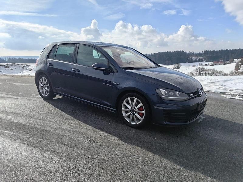 Gebraucht VW Golf VII GTD 184 PS (135 kW) 2013 Blau Kleinwagen