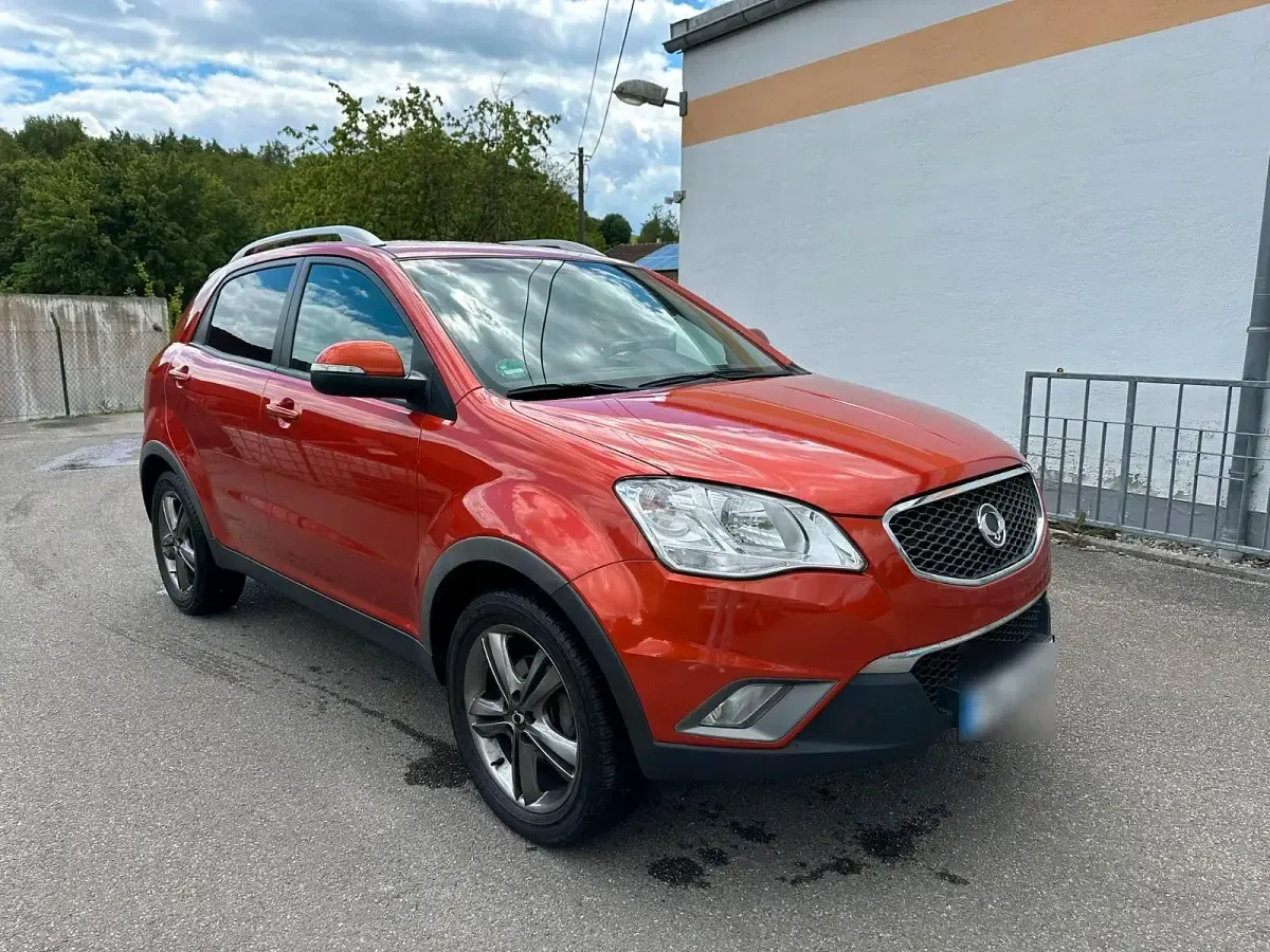 Usata SsangYong Korando 175 CV (128 kW) 2012 Arancione SUV