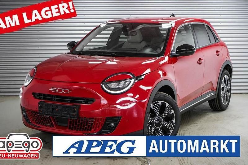 Rot Neu 2025 Fiat 600 La Prima Limousine | 26.990 € (Guter Preis) - Bild 1/4