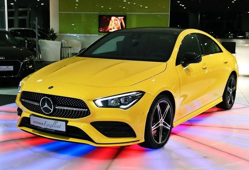 Gelb Gebraucht 2019 Mercedes CLA250 AMG Limousine | 29.750 € (Superpreis) - Bild 1/4