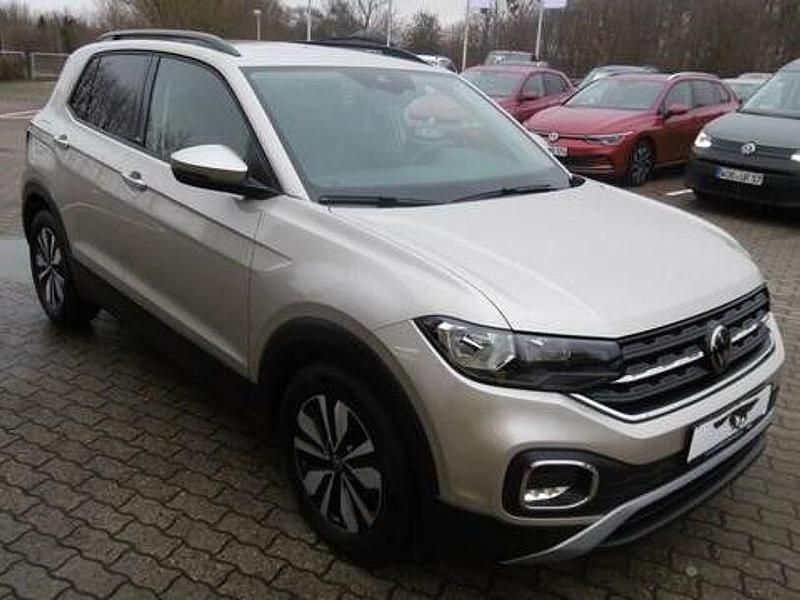 Gebraucht VW T-Cross Move 95 PS (69 kW) 2023 Ivory silver metallic (metallic) SUV