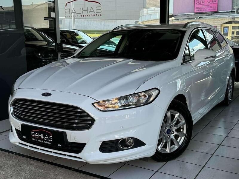Frostweiß Gebraucht 2016 Ford Mondeo S Kombi | 12.999 € (Fairer Preis) - Bild 1/4