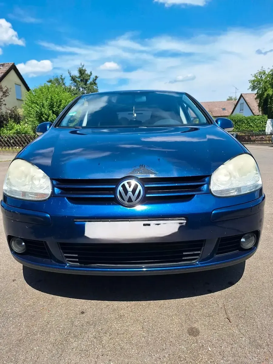 Gebraucht VW Golf V 105 PS (77 kW) 2007 Blau Kleinwagen