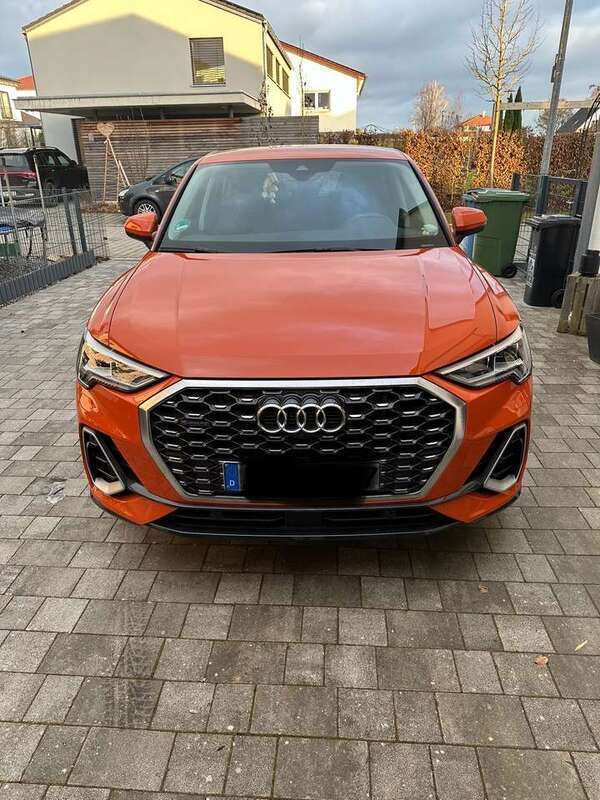 Orange Gebraucht 2022 Audi Q3 S-Line SUV | 39.900 € (Fairer Preis) - Bild 1/4