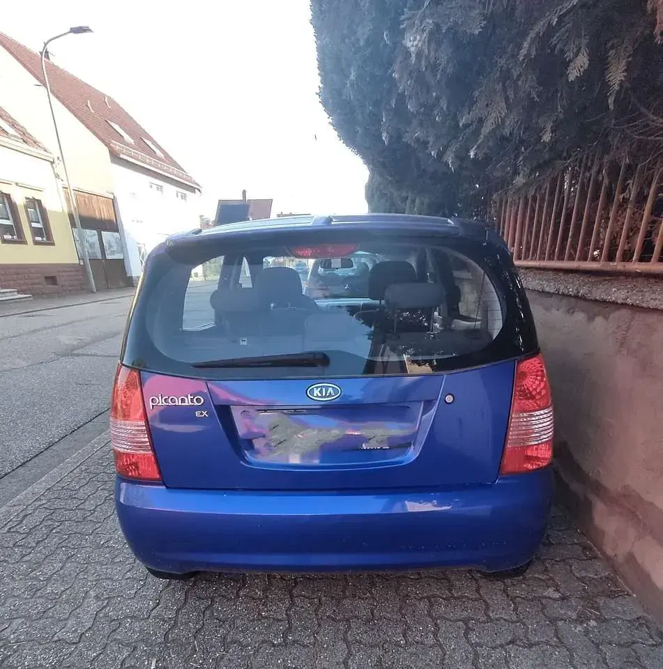 Gebraucht Kia Picanto EX 65 PS (47 kW) 2005 Blau Kleinwagen