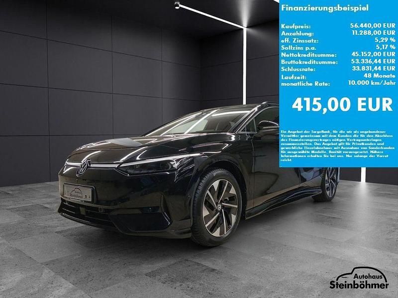 Gebraucht VW ID.7 Pro 210 kW (286 PS) 2025 Grenadillschwarz (schwarz) Kombi