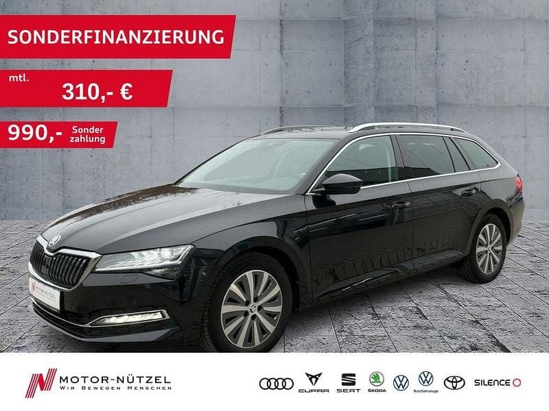 Gebraucht Skoda Superb Style 150 PS (110 kW) 2022 Schwarzmagic perleffekt Kombi
