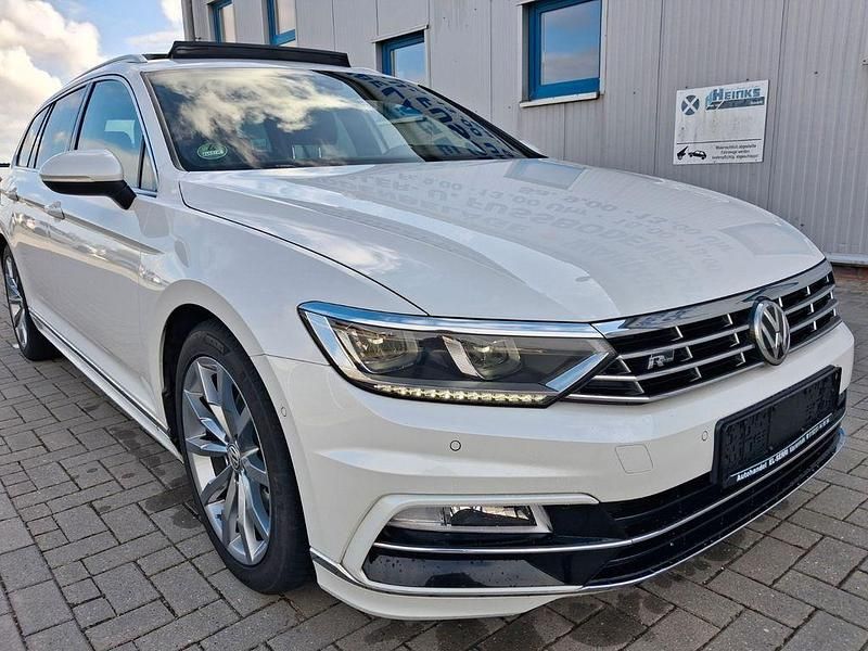 Gebraucht VW Passat R 150 PS (110 kW) 2018 Weiß Kombi