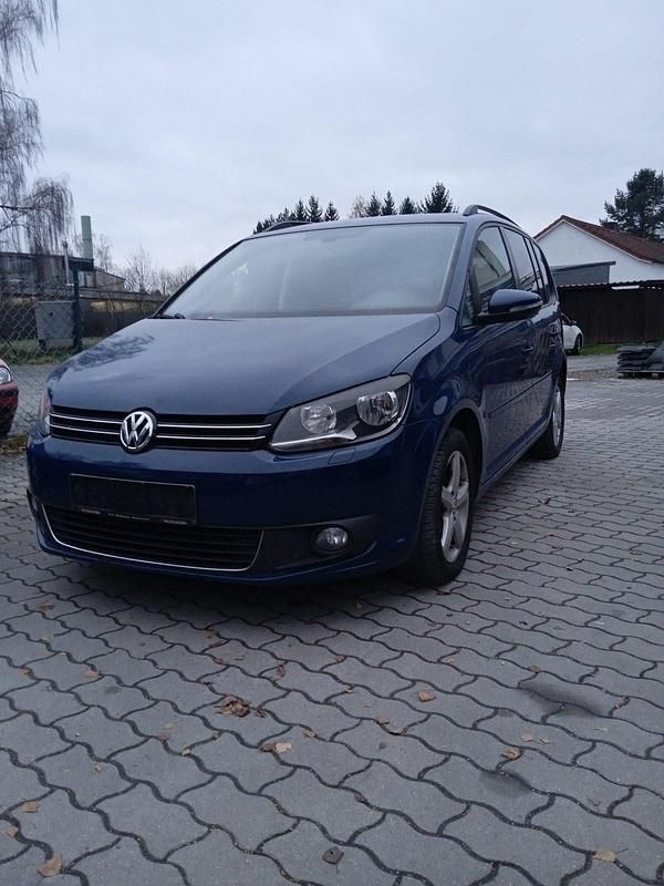 Blau Gebraucht 2012 VW Touran Van / Kleinbus | 4.500 € (Superpreis) - Bild 1/4