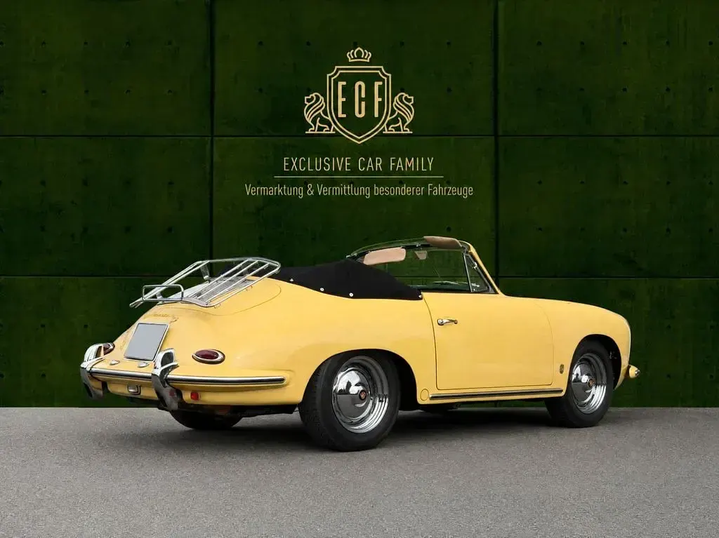 Gebraucht Porsche 356 60 PS (44 kW) 1962 Gelb Cabrio