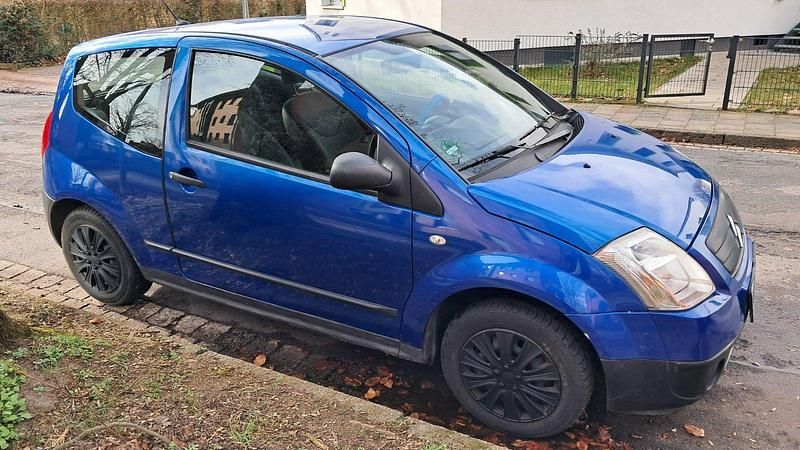 Gebraucht Citroën C2 60 PS (44 kW) 2007 Blau Kleinwagen