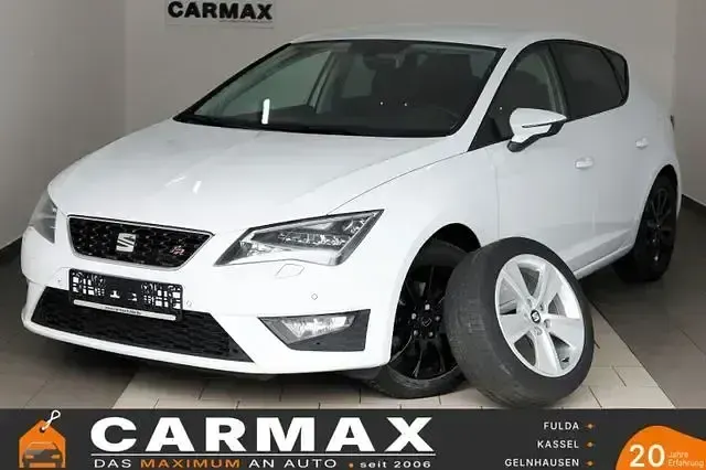 Usata Seat Leon FR 150 CV (110 kW) 2017 Bianco Berlina