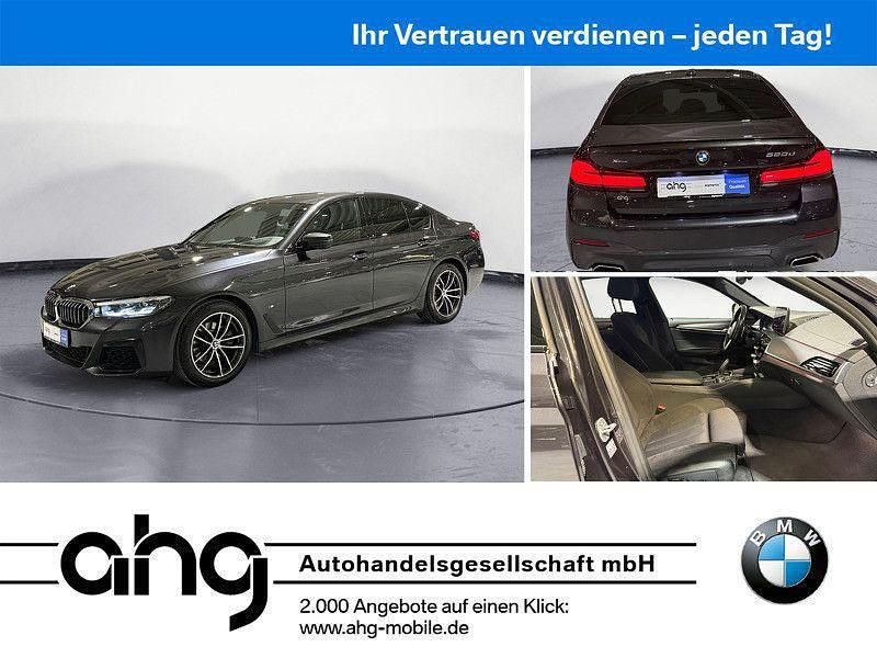 Grau Gebraucht 2021 BMW 520 M Sport Limousine | 36.930 € (Teuer) - Bild 1/4
