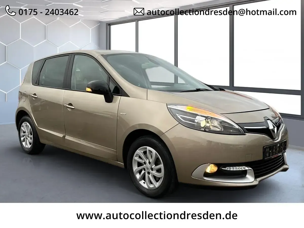 Gebraucht Renault Scenic E-Tech LIMITED 116 PS (85 kW) 2016 Beige Van / Kleinbus