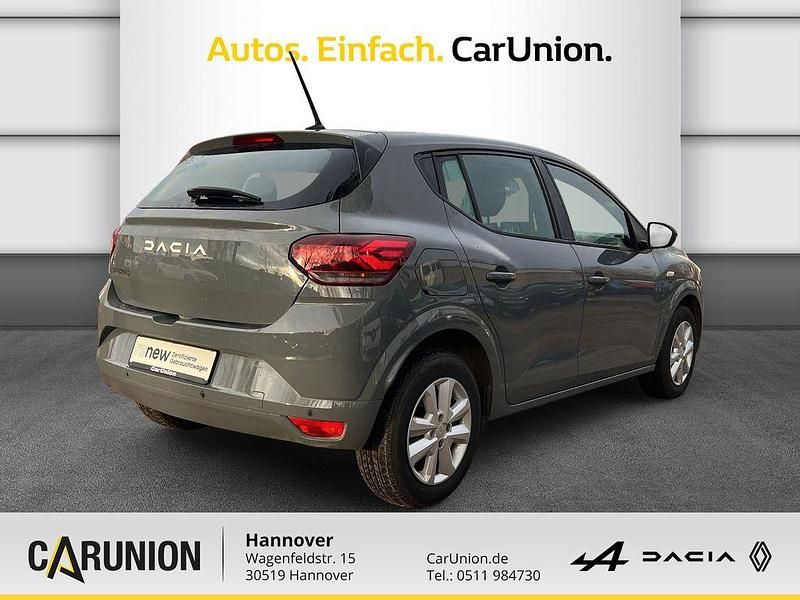 Gebraucht Dacia Sandero 91 PS (66 kW) 2023 Schiefergrau Limousine