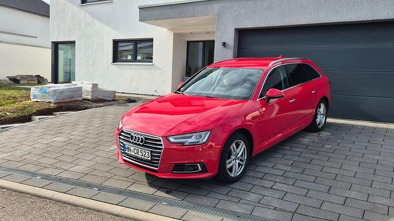 Second-hand Audi A4 Design 190 CP (139 kW) 2018 Roșu Break