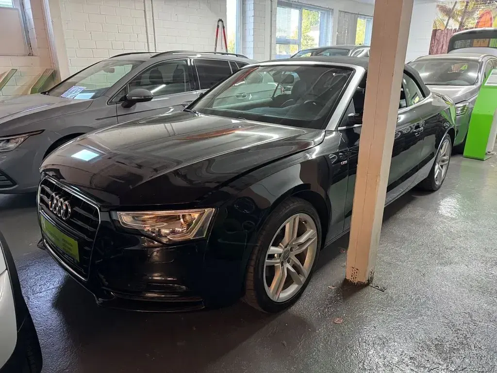 Gebraucht Audi A5 Cabriolet S-Line 170 PS (125 kW) 2013 Schwarz Cabrio