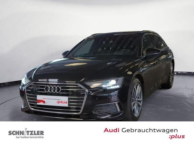 Schwarz Gebraucht 2022 Audi A6 Design Kombi | 31.680 € (Superpreis) - Bild 1/4