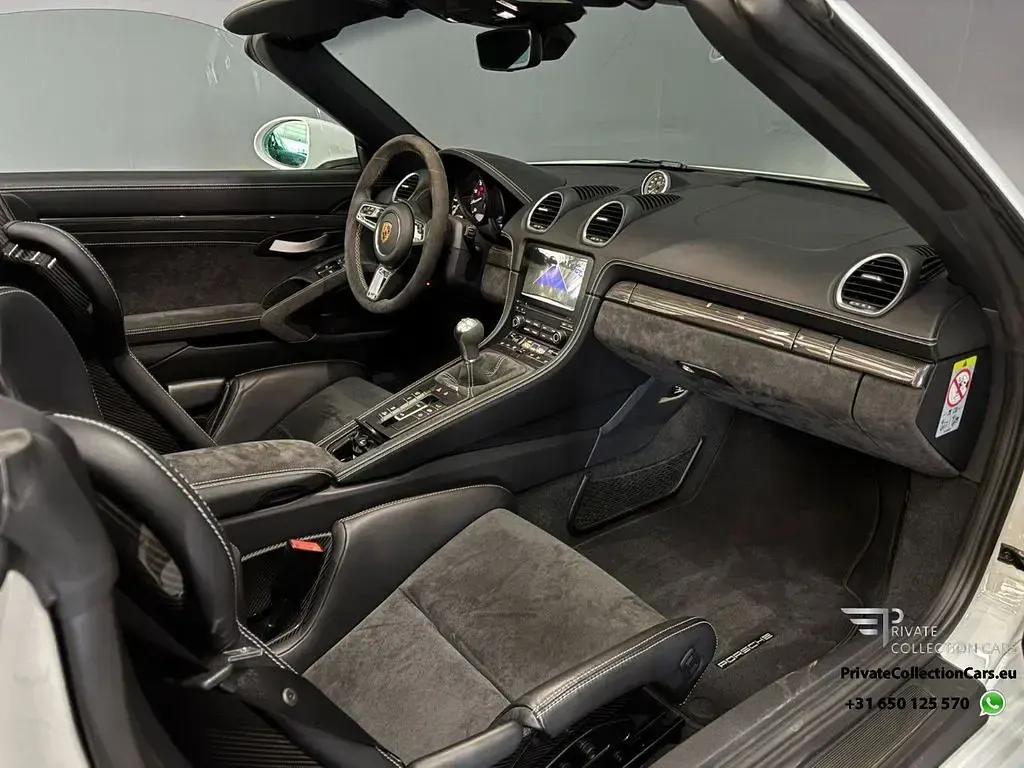 Gebraucht Porsche 718 Spyder 420 PS (308 kW) 2021 Weiß Cabrio