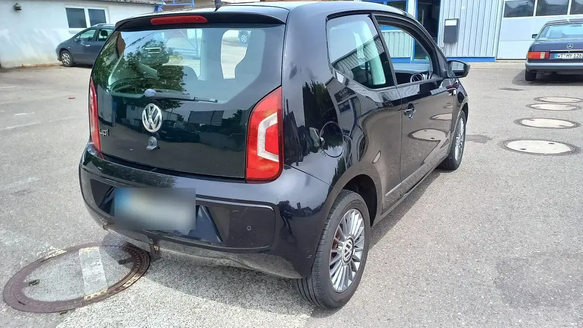 Gebraucht VW up! 75 PS (55 kW) 2013 Schwarz Kleinwagen