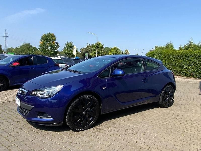 Blau Gebraucht 2015 Opel Astra GTC Coupé | 6.990 € (Guter Preis) - Bild 1/4