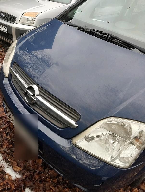 Blau Gebraucht 2003 Opel Meriva Van / Kleinbus | 750 € (Superpreis) - Bild 1/4