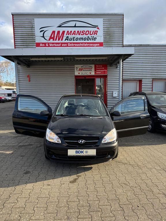 Gebraucht Hyundai Getz Basis 67 PS (49 kW) 2008 Schwarz Kleinwagen