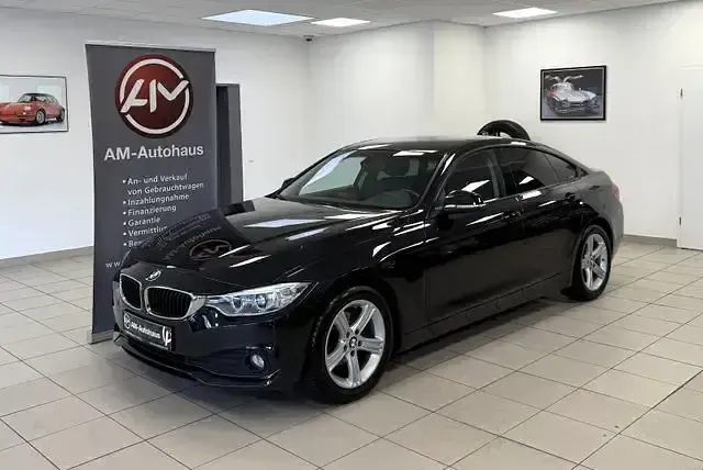 Gebraucht BMW 418 Gran Coupé Advantage 150 PS (110 kW) 2017 Schwarz Coupé