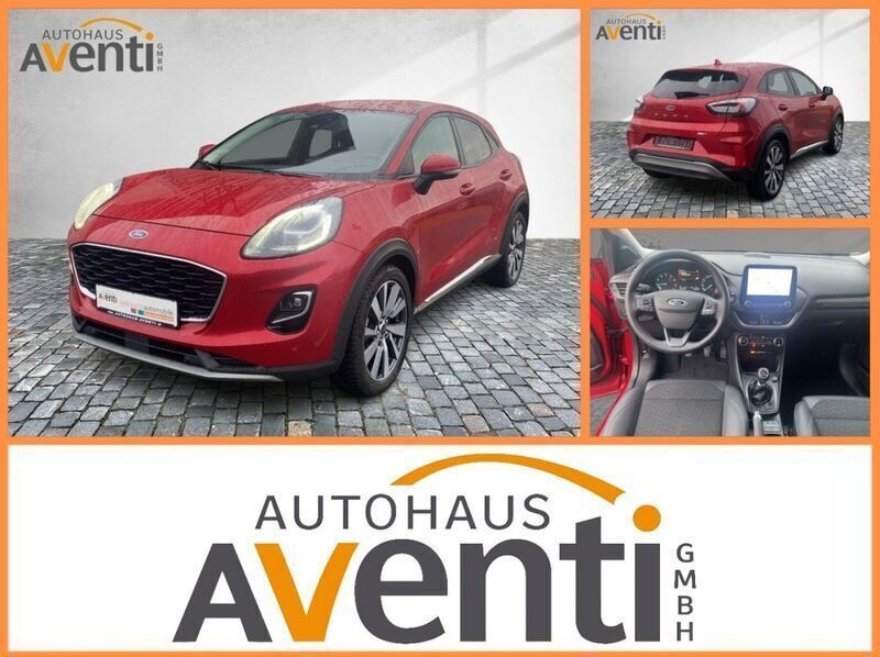Rot Gebraucht 2022 Ford Puma Titanium X SUV | 15.939 € (Superpreis) - Bild 1/4