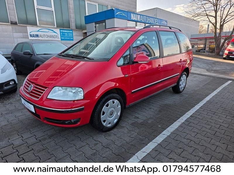 Rot Gebraucht 2005 VW Sharan Comfortline Van / Kleinbus | 2.999 € (Superpreis) - Bild 1/4